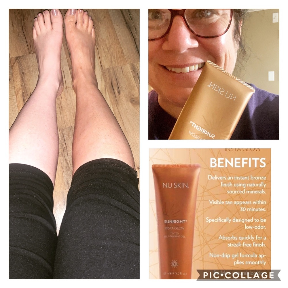 Insta glow sunless tanner